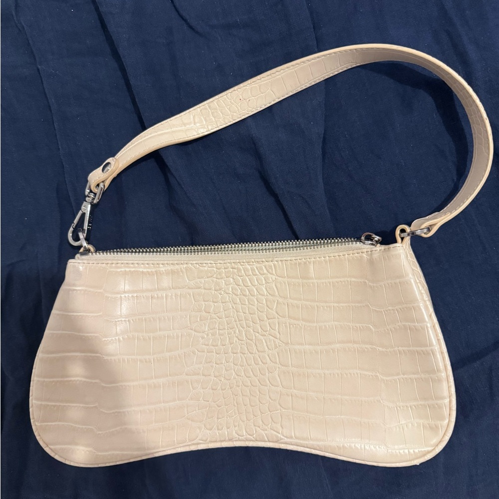 JW PEI Cream Shoulder Bag